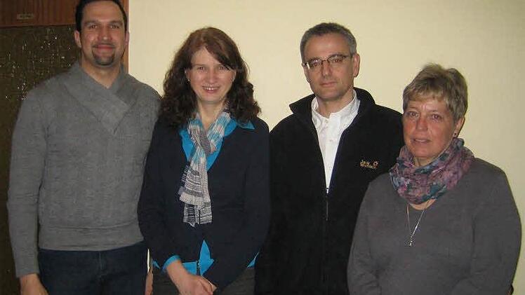 Stefan Schwarz, Barbara Merkert, Eberhard Hörlin und Monika Hörlin vertreten den Verein ,Kirchgaden Seinsheim' auch weiterhin.  Foto: privat