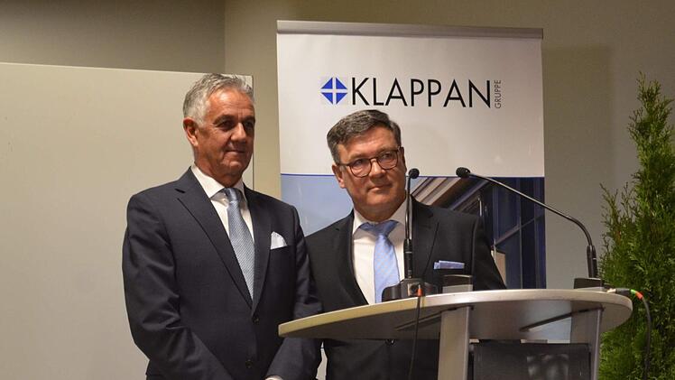 Die Investoren Peter Klappan (l.) und Arndt Zauritz  Foto: Larissa Händel