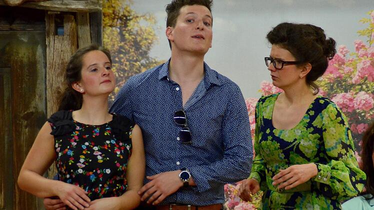 Der Theaterabend in Lauter bereitete dem Publikum viel Spaß. Foto: Kathrin Kupka-Hahn