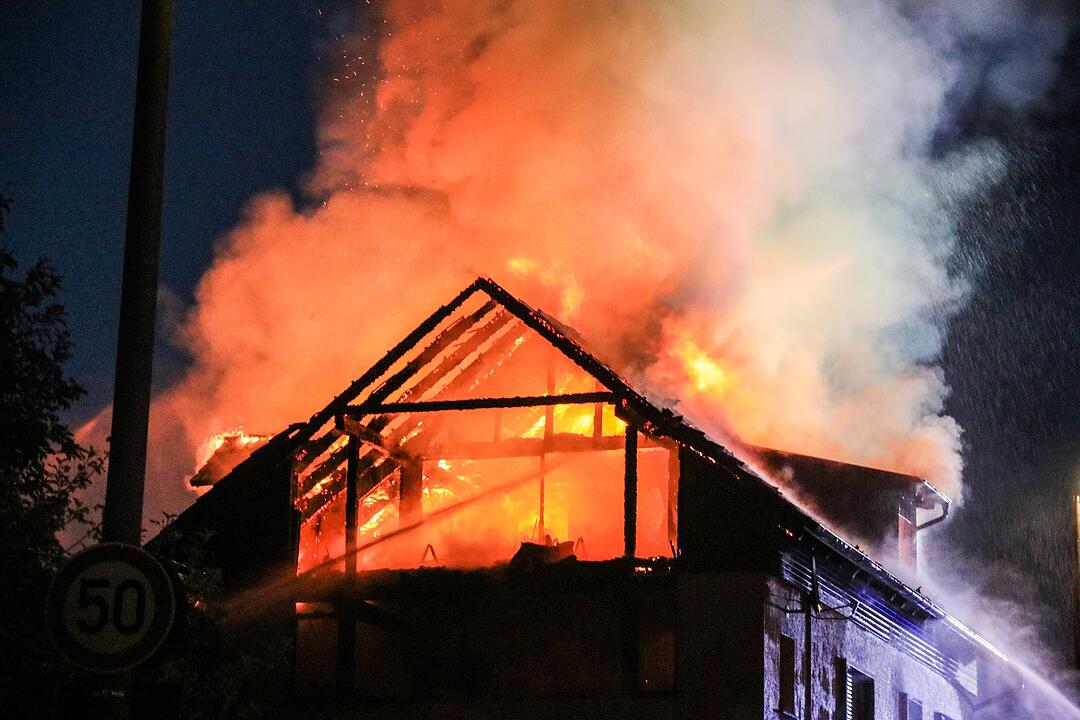 Brand in Frensdorf