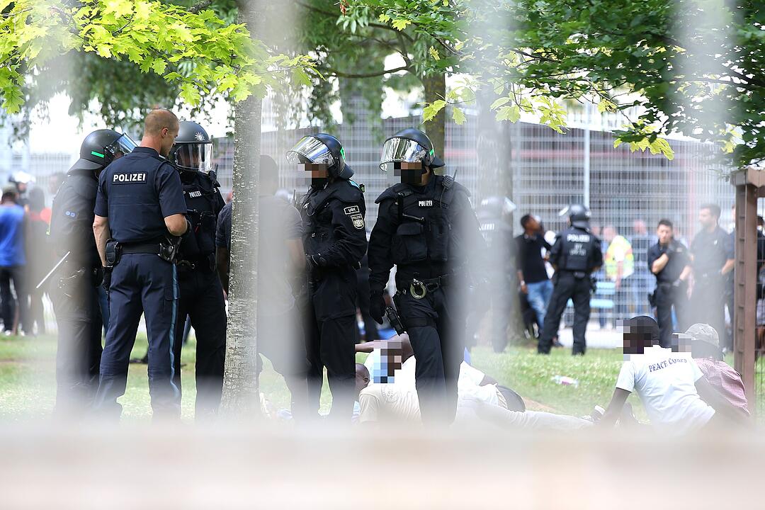 Polizeieinsatz in Asylunterkunft in Schweinfurt
