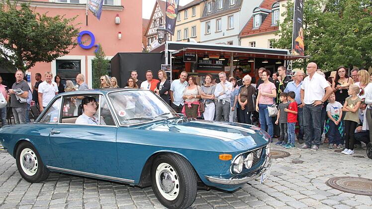 Norbert Höhn hatte mit seinem Lancia Fulvia Coupé den Applaus auf seiner Seite. Foto: Sonny Adam