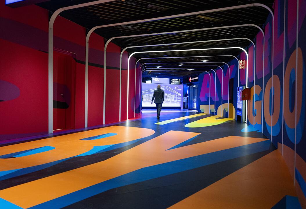 Er&ouml;ffnung Terminal 3 am Frankfurter Flughafen