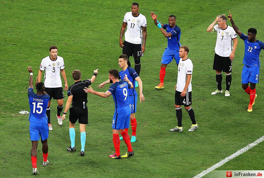 e bittere Niederlage der Deutschen