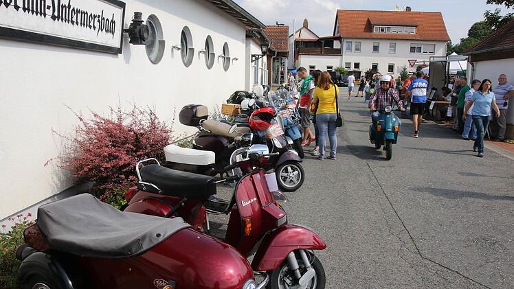 Vespa-Treffen im Itzgrund Foto: Michael Stelzner