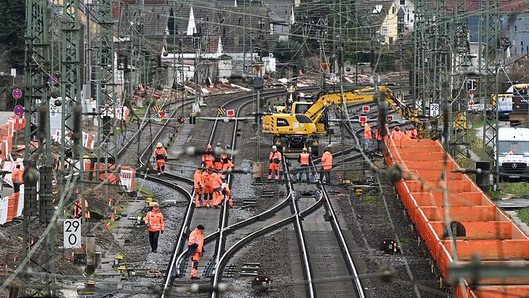 Vorbereitung zur Generalsanierung der Riedbahn