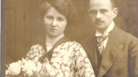 Im Heimaturlaub von der Front heiratet Franz Xaver Aenderl am  10. Juni 1918 Katharina Grampp. Foto: privat