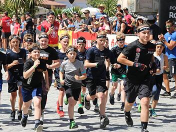 Das Spartan Race hat begonnen. Foto: Jürgen Gärtner
