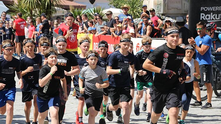 Das Spartan Race hat begonnen. Foto: Jürgen Gärtner