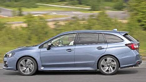 "LEgacy, reVOlution und touRinG" - aus diesen drei Elementen setzt sich erkennbar der Name des neuen Subaru Levorg zusammen.  Foto: Subaru