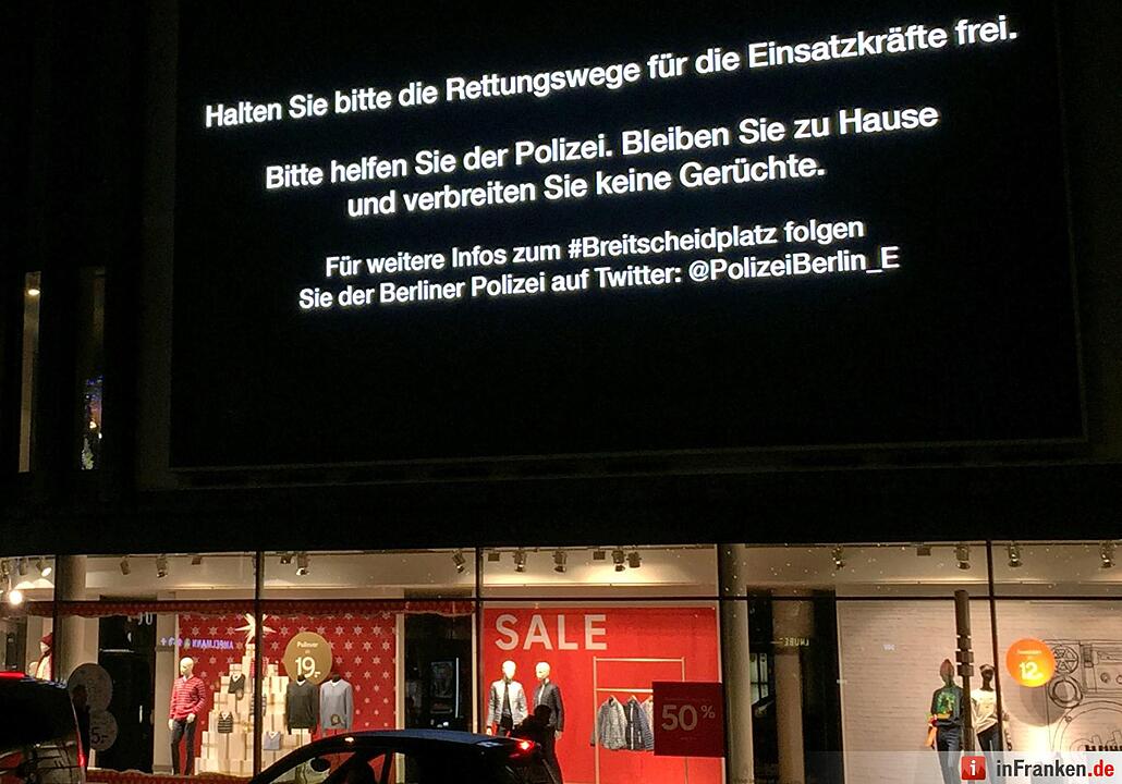 Möglicher Anschlag mit Lastwagen auf Weihnachtsmarkt