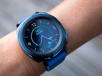 Eine Smartwatch als Schrittzähler