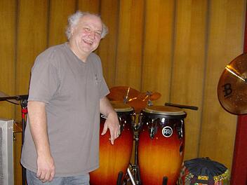 Robert Bachinger in seinem Untertrubacher TonstudioFotos: Malbrich