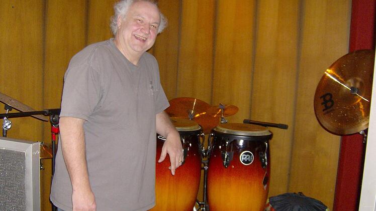 Robert Bachinger in seinem Untertrubacher TonstudioFotos: Malbrich