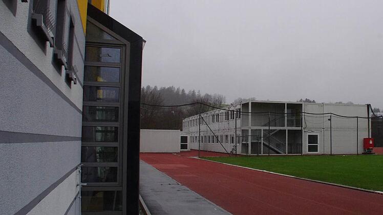 Noch stehen die Container. Foto: Marco Meißner