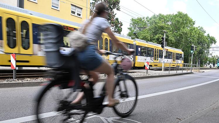 Feinstaub beim Radfahrer und Gehen