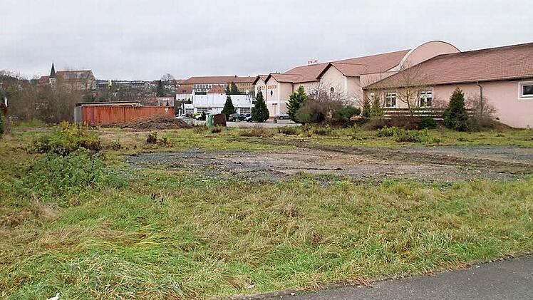 Anfang des Jahres 2015 plant die Stadt die Ausschreibung für die Biker- und Skateranlage, die auf diesem Grundstück im Gewerbegebiet entstehen soll.  Foto: Gerda Völk