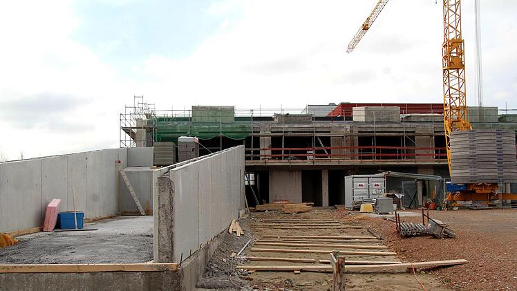 Die Rampe vom Obergeschoss in den Garten soll der Hit für die Kinder werden.Richard Sänger