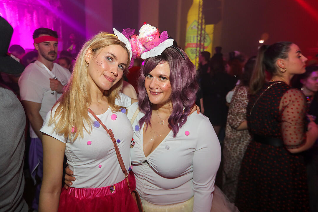 Beste Partystimmung in der Stadthalle