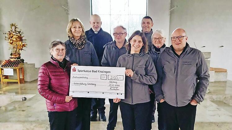 Spende an die Kirchenstiftung Oehrberg.