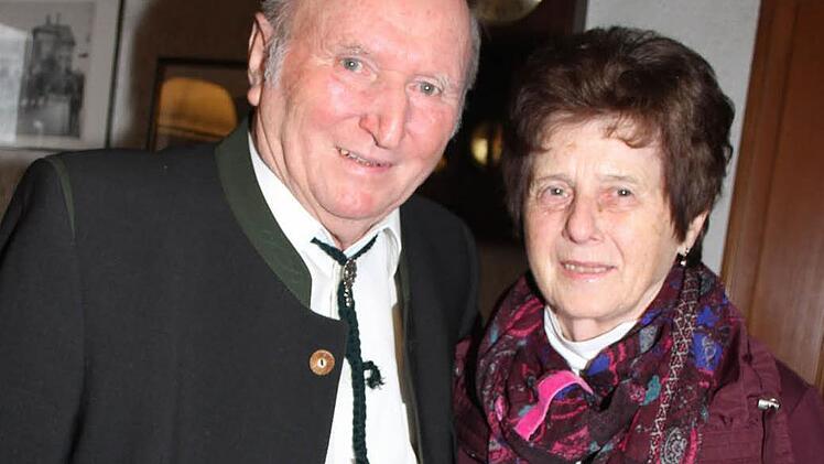 Hans Eberlein mit seiner Frau GiselaFoto: Sonja Adam