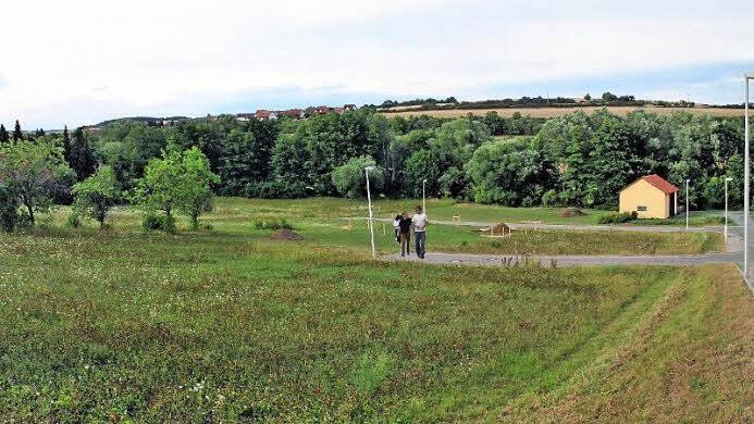 Das Baugebiet "Maßbacher Weg" in Poppenlauer . Foto: Dieter Britz