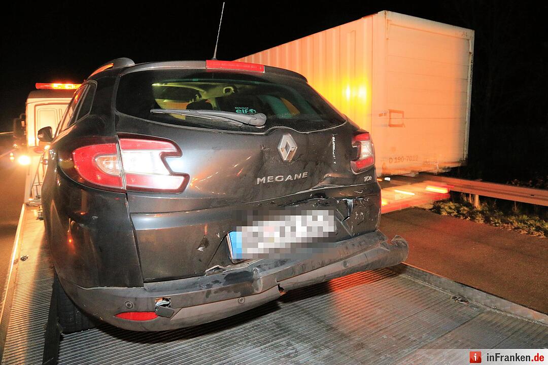 Unfall auf der A3 bei Höchstadt