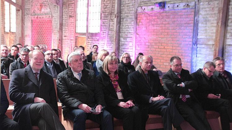 Die südliche Halle dient als Vortragsraum.