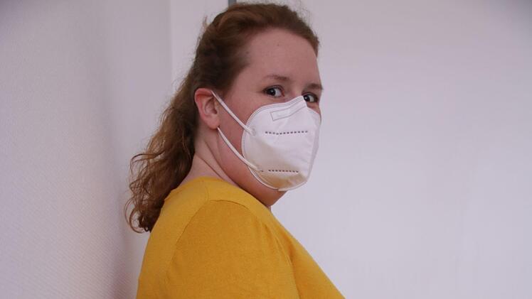Nina Reinstein aus Gerolzhofen lässt sich ambulant im Thoraxzentrum behandeln, um ihre Corona-Spätfolgen in den Griff zu bekommen. Foto: Benedikt Borst