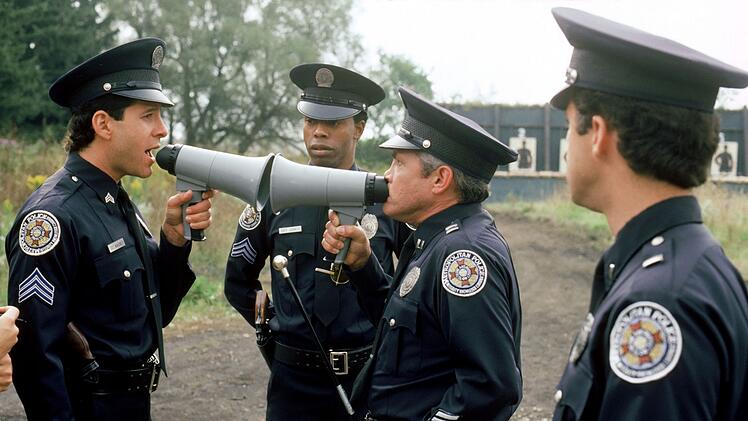 Immer wieder gesendet und gern gesehen: "Police Academy" geh&ouml;ren zu den beliebtesten Kom&ouml;dien der 1980er- und 1990er-Jahre.