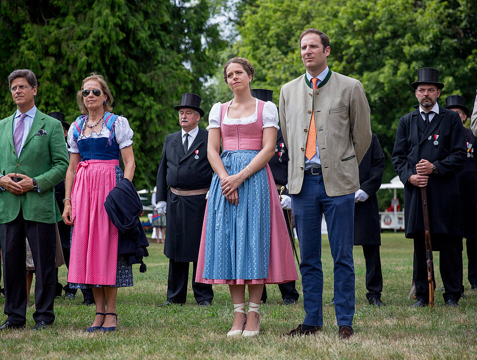 Heimf&uuml;hrung der Braut des F&uuml;rsten Castell-R&uuml;denhausen