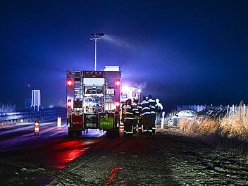 Unfall nach Gl&auml;tte