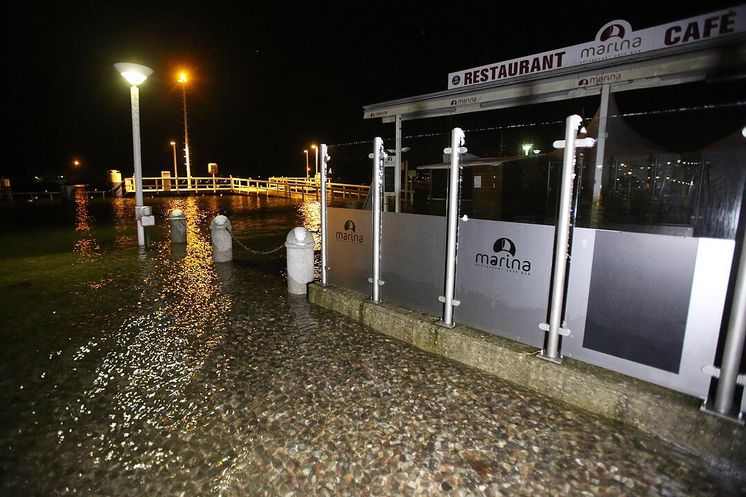 Sturmflut an der Ostseeküste