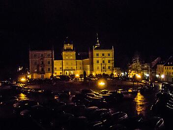 Malerisch: Blick auf Schloss Ehrenburg von den ArkadenFoto: Jochen Berger