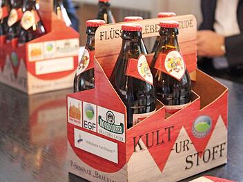 Das Produkt des P-Seminars "Bierkultur" kann sich sehen lassen.