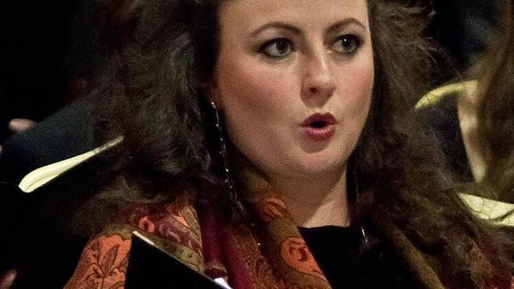 Die Altistin Stefanie Schmitt überzeugte als Solistin.