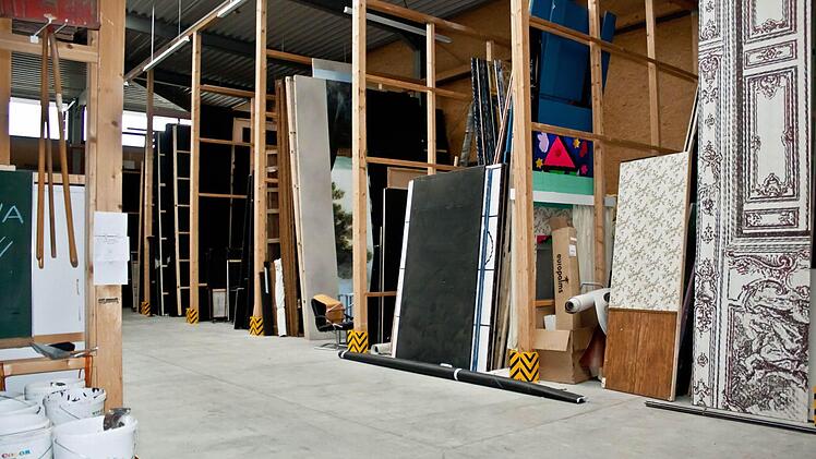 Blick ins Kulissenlager