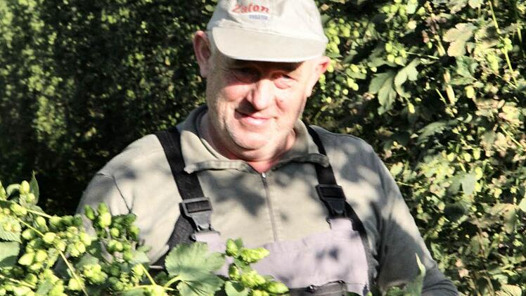 Ist einer der größten auf der Welt: Bio-Hopfenbauer Franz Friedrich aus Lilling bei Gräfenberg.