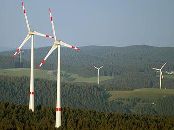 Moderne Windkraftanlagen haben eine Gesamthöhe von 199 Metern bei 139 Meter Nabenhöhe. Sieben solcher Rotoren will die Windstrom Rugendorf GmbH & Co KG bei Rugendorf bauen.  Foto: dpa