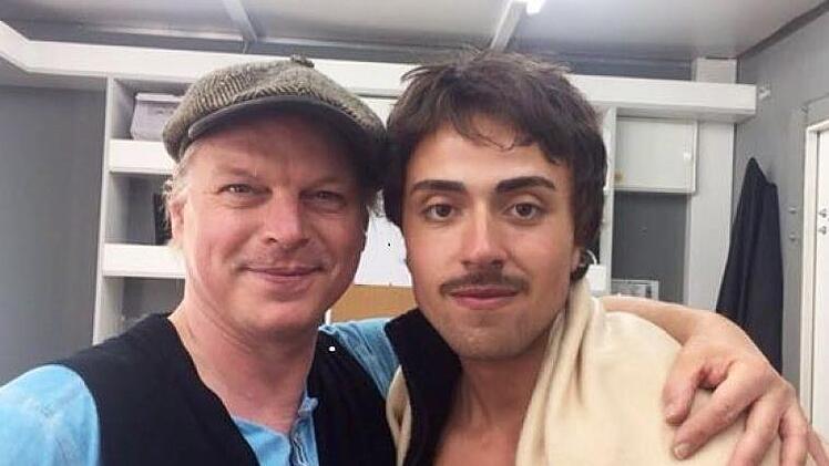 Maskenbildner Gerd - mit ihm hat Luciano immer noch Kontakt.