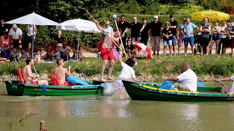 Impressionen von der Weihergaudi    Foto: Richard Sänger
