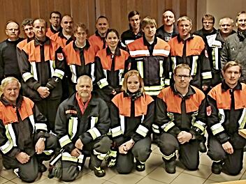 Die erfolgreichen Hafenpreppacher Feuerwehrler Foto: Helmut Will