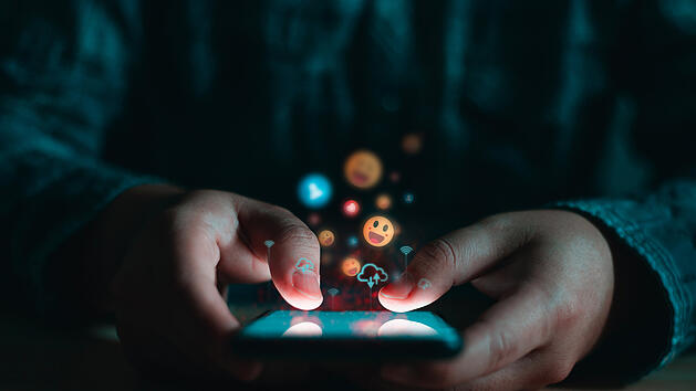 Technik, Handy, Smartphone, Emojie