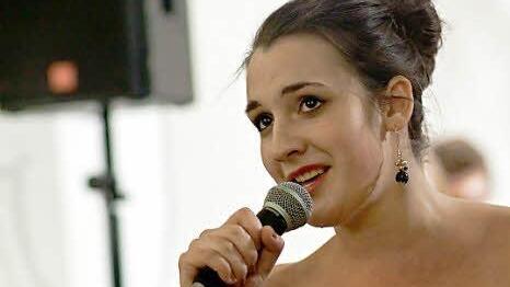 Als junges Gesangstalent erntete Clara Sölch viel Beifall.