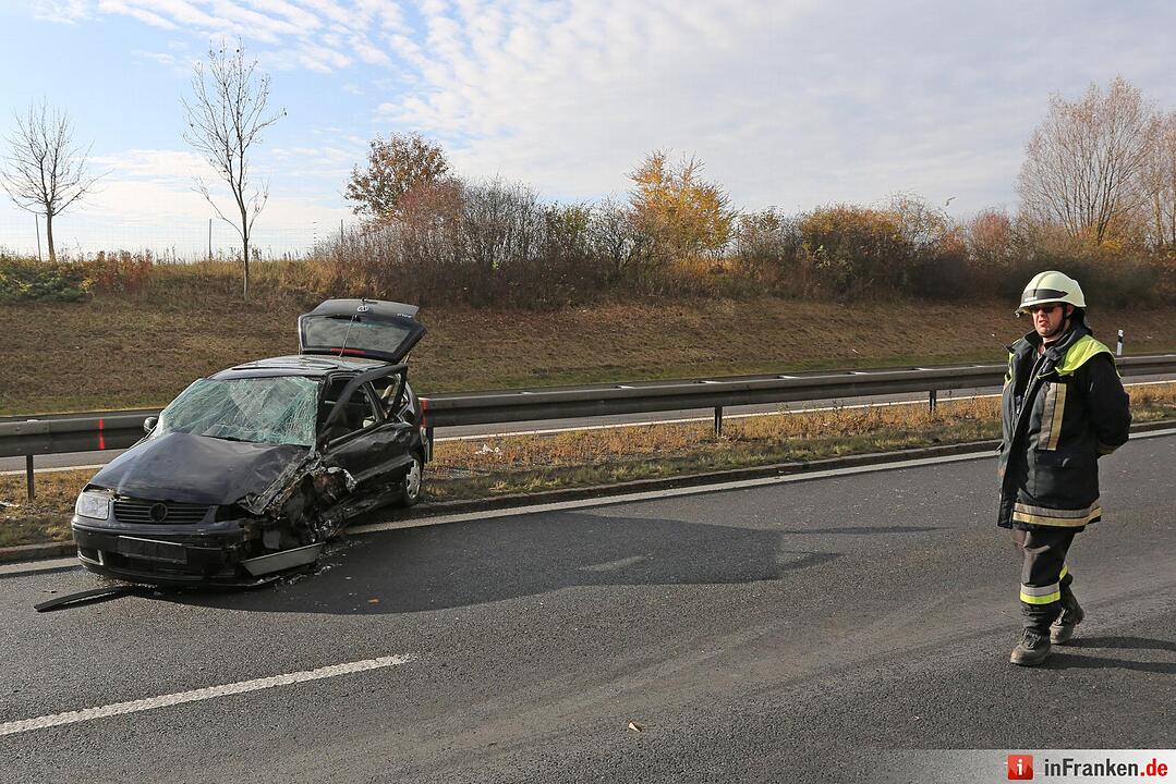 Autobahn-Geisterfahrt endet mit schwerem Unfall