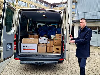 Bayreuth: Ukraine-Hilfe: Mitarbeiter des Landratsamts spenden circa 70 Hilfspakete