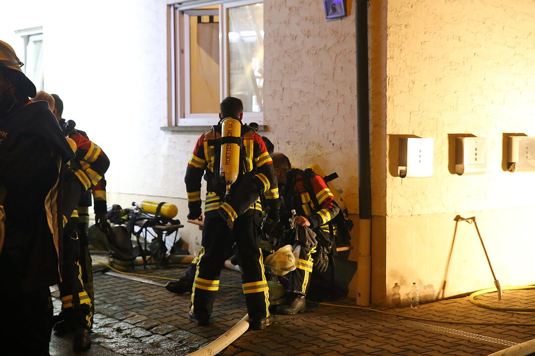 Mann stirbt bei Feuer in Georgensgmünd