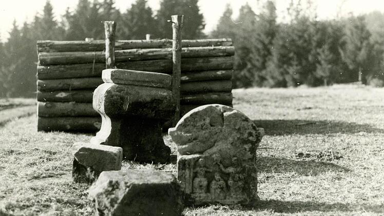 Die Überreste der Marter waren stark beschädigt.