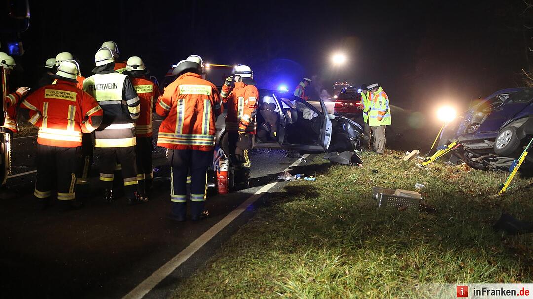 Schwerer Unfall zwischen Roth und Allersberg
