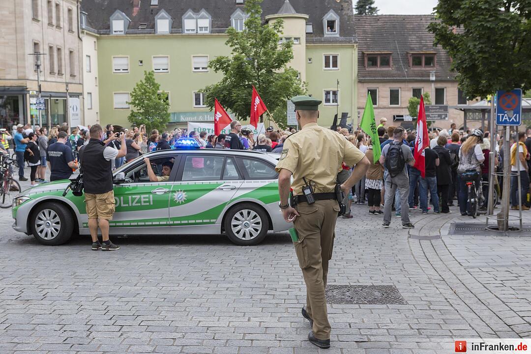 Demonstration gegen Rechts in Zirndorf